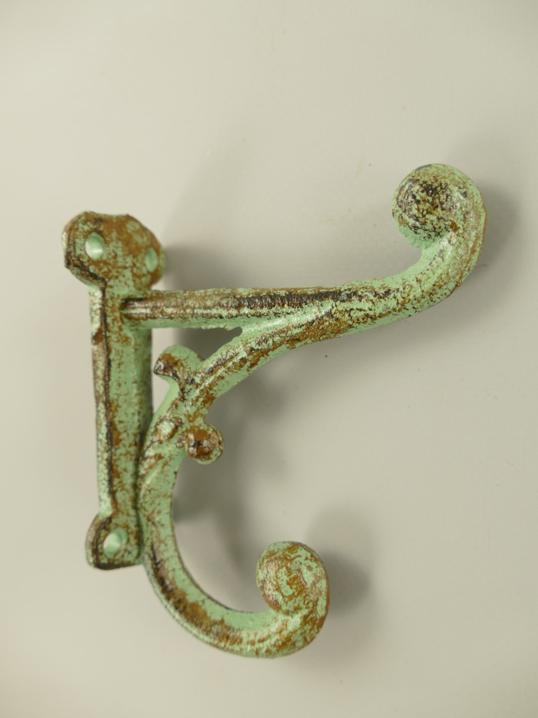 Wandhaken Gußeisen farbig H.11cm