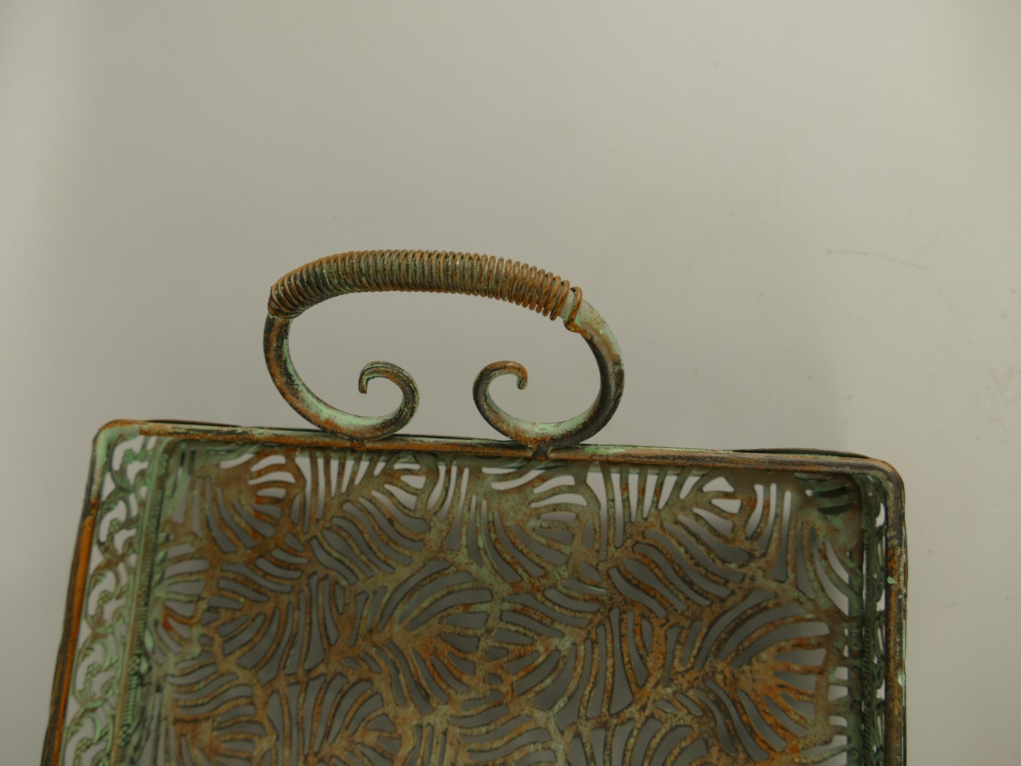 Tray Set/2 Eisen farbig L.46/55cm SET!!