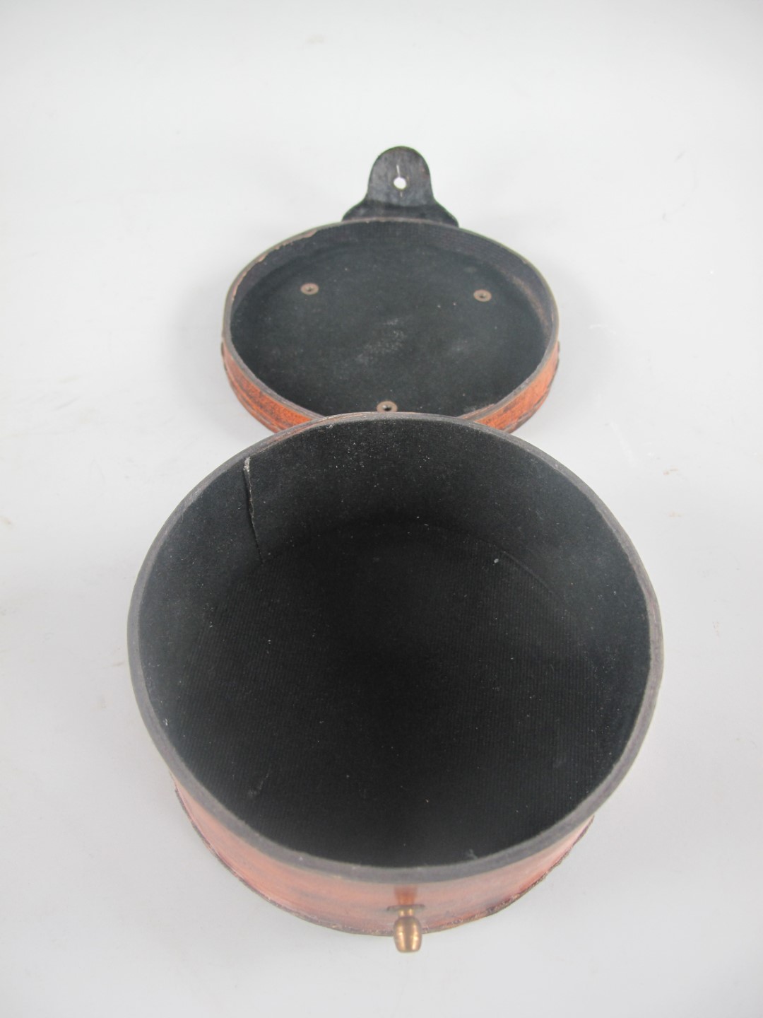 Kompaß Messing brüniert D.12x6cm