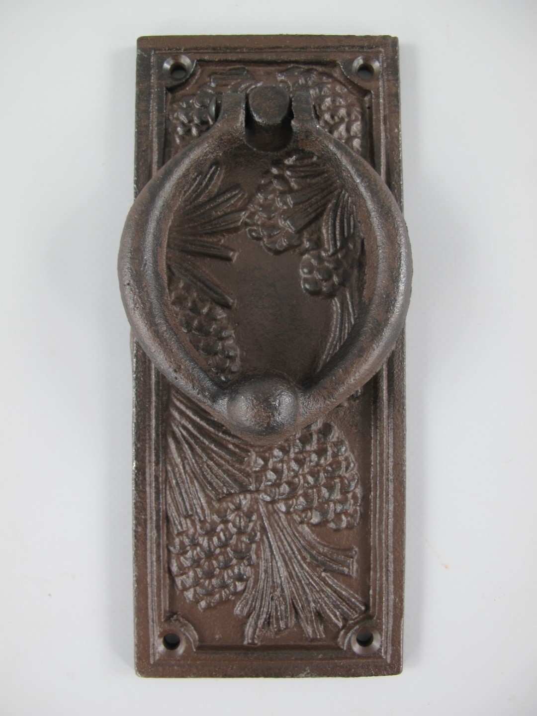 Türklopfer Gußeisen rustikal braun H.20x9cm