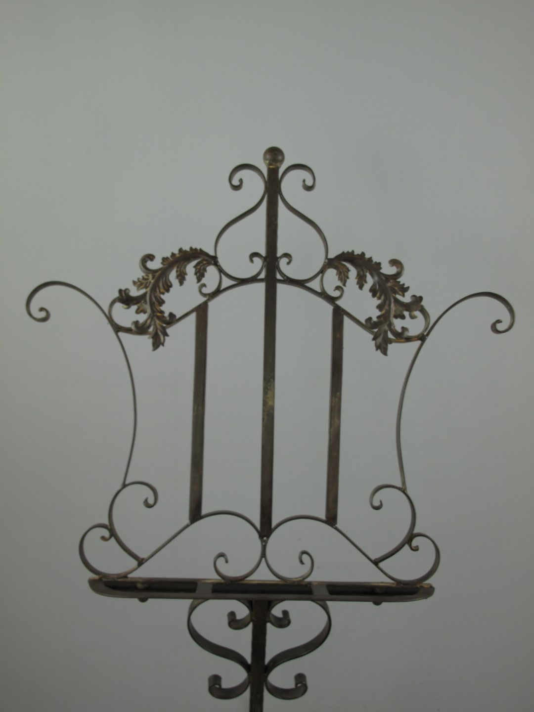 Notenständer Eisen rostig farbig H.135x52cm