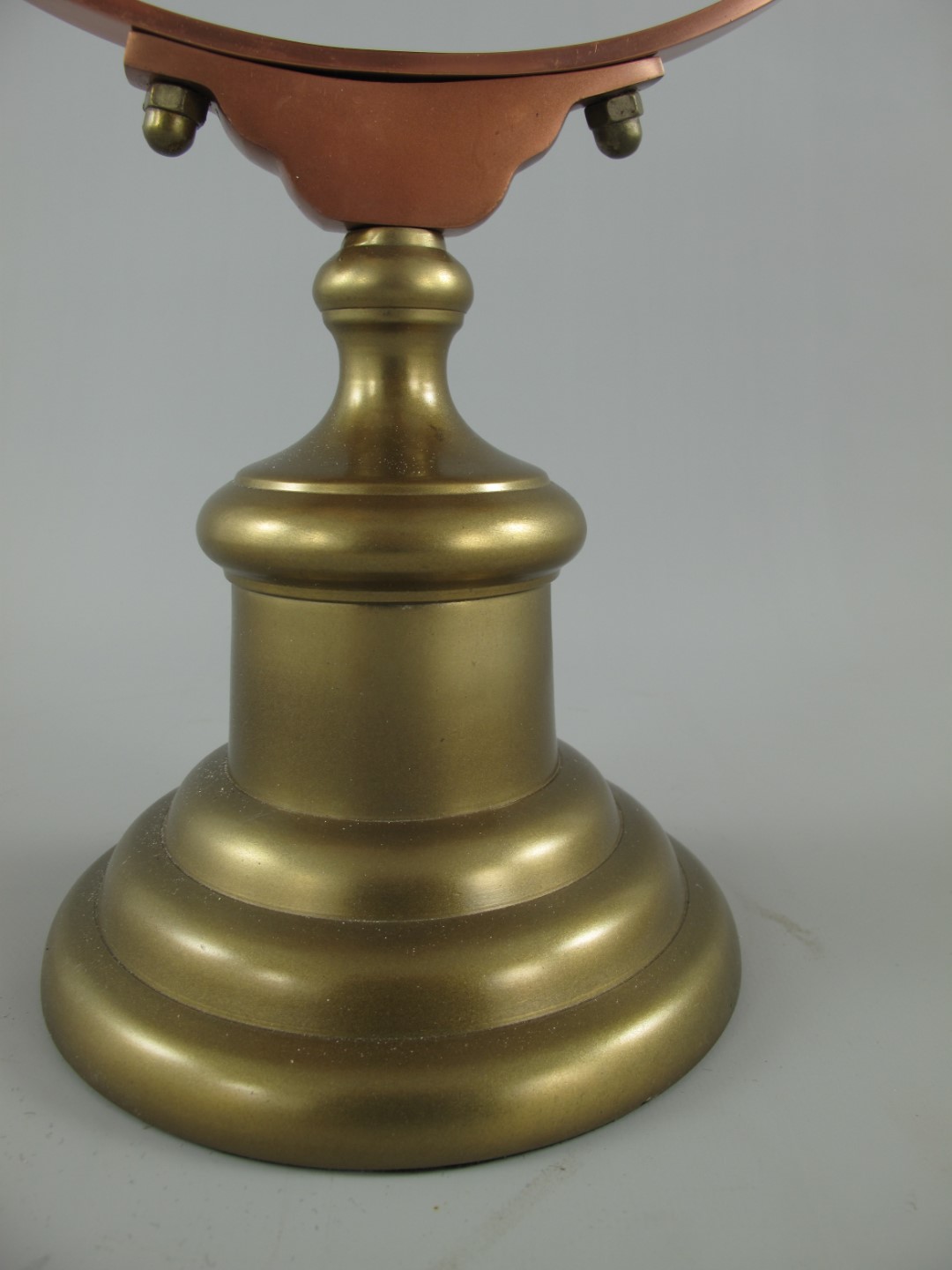 *ANG. Sonnenuhr Alu Kupfer/Mes. farbig H.50x35cm