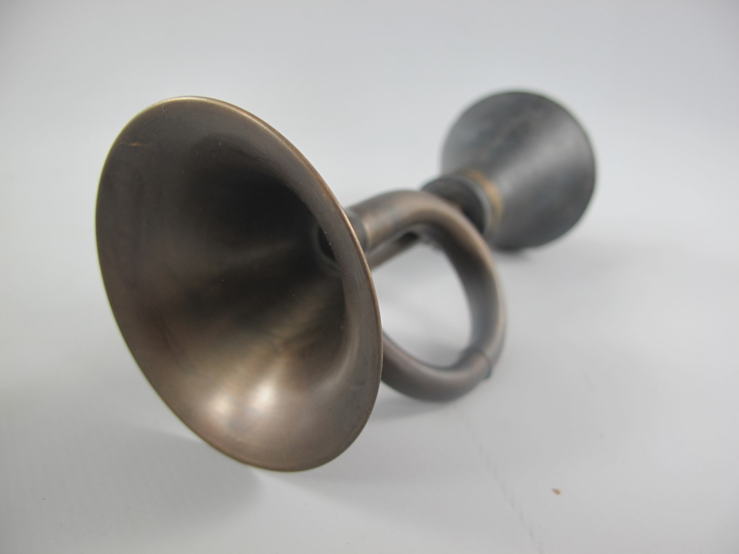 Autohorn Messing brüniert L.20cm