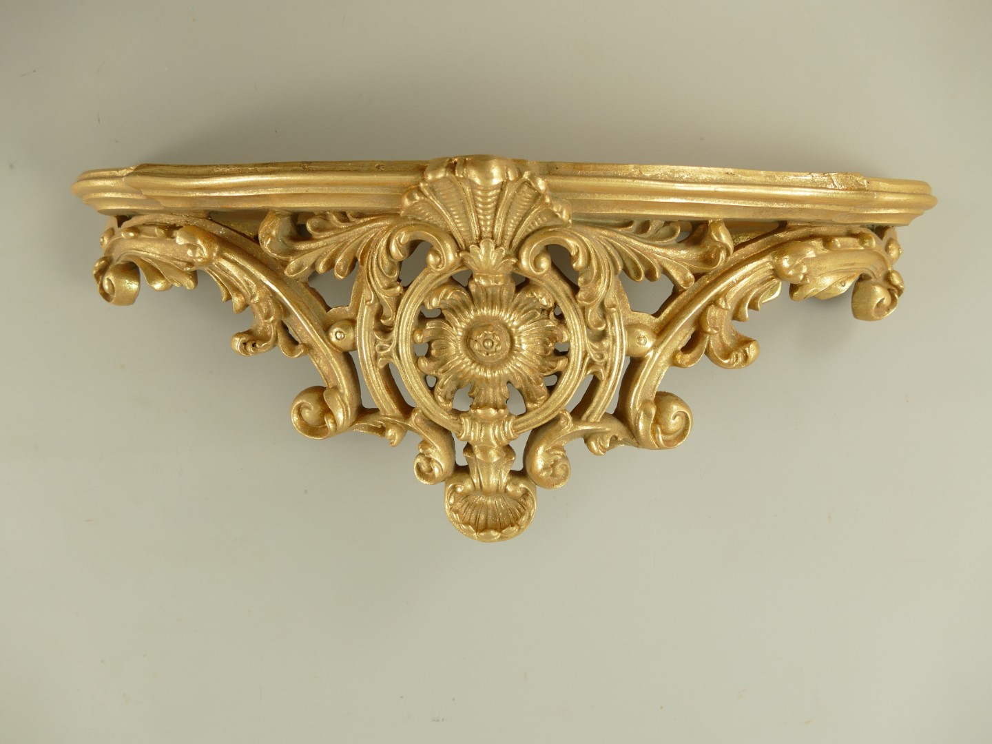Konsol Polystein GOLD farbig L.46x18cm