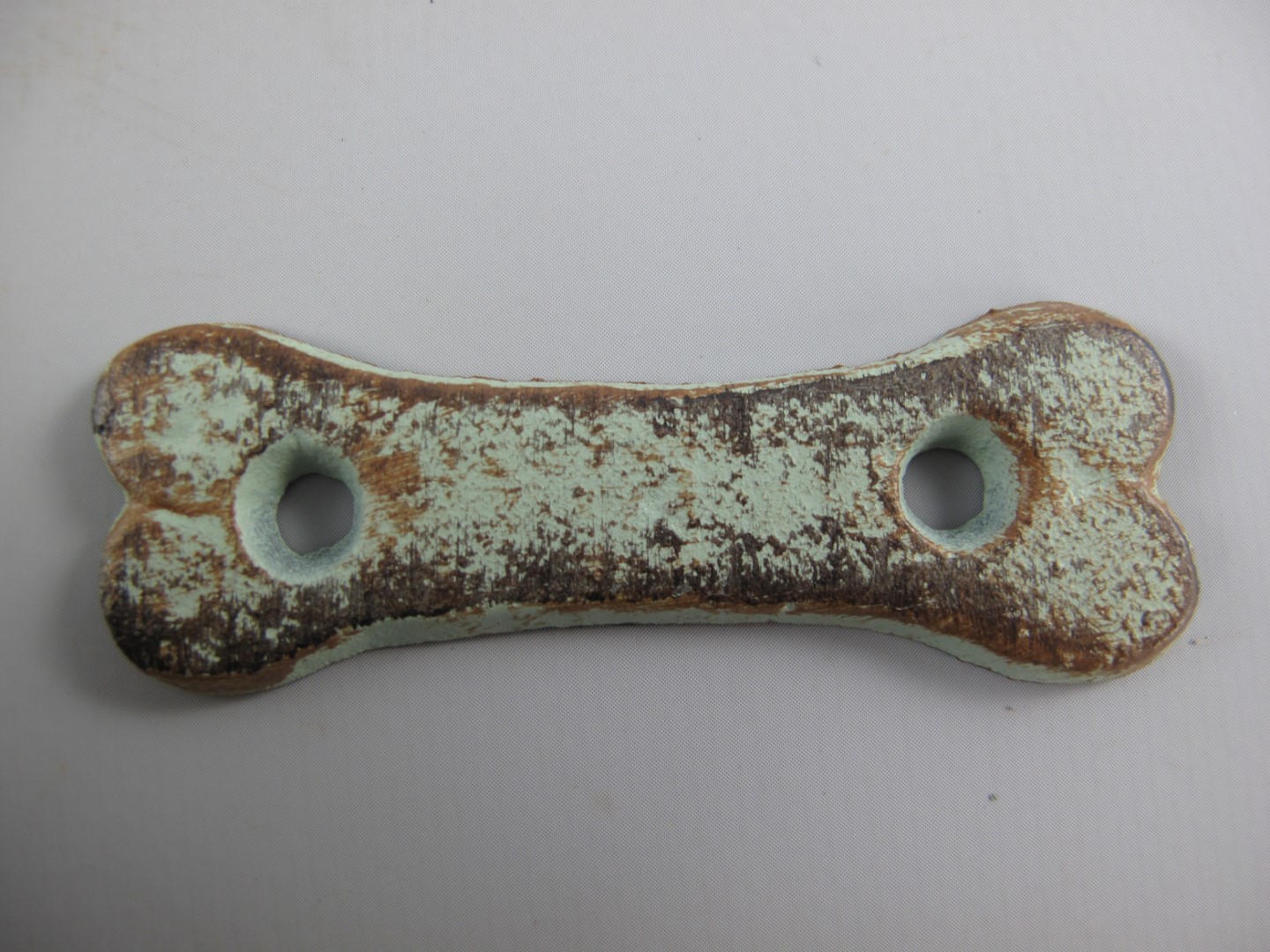 Türklopfer Gußeisen farbig Totenkopf H.18x11cm