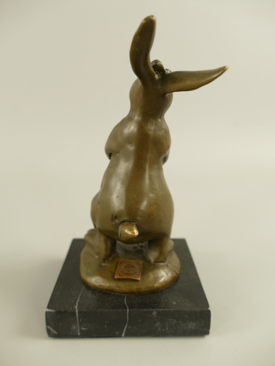Figur Bronze HASEN H.14x8x7cm