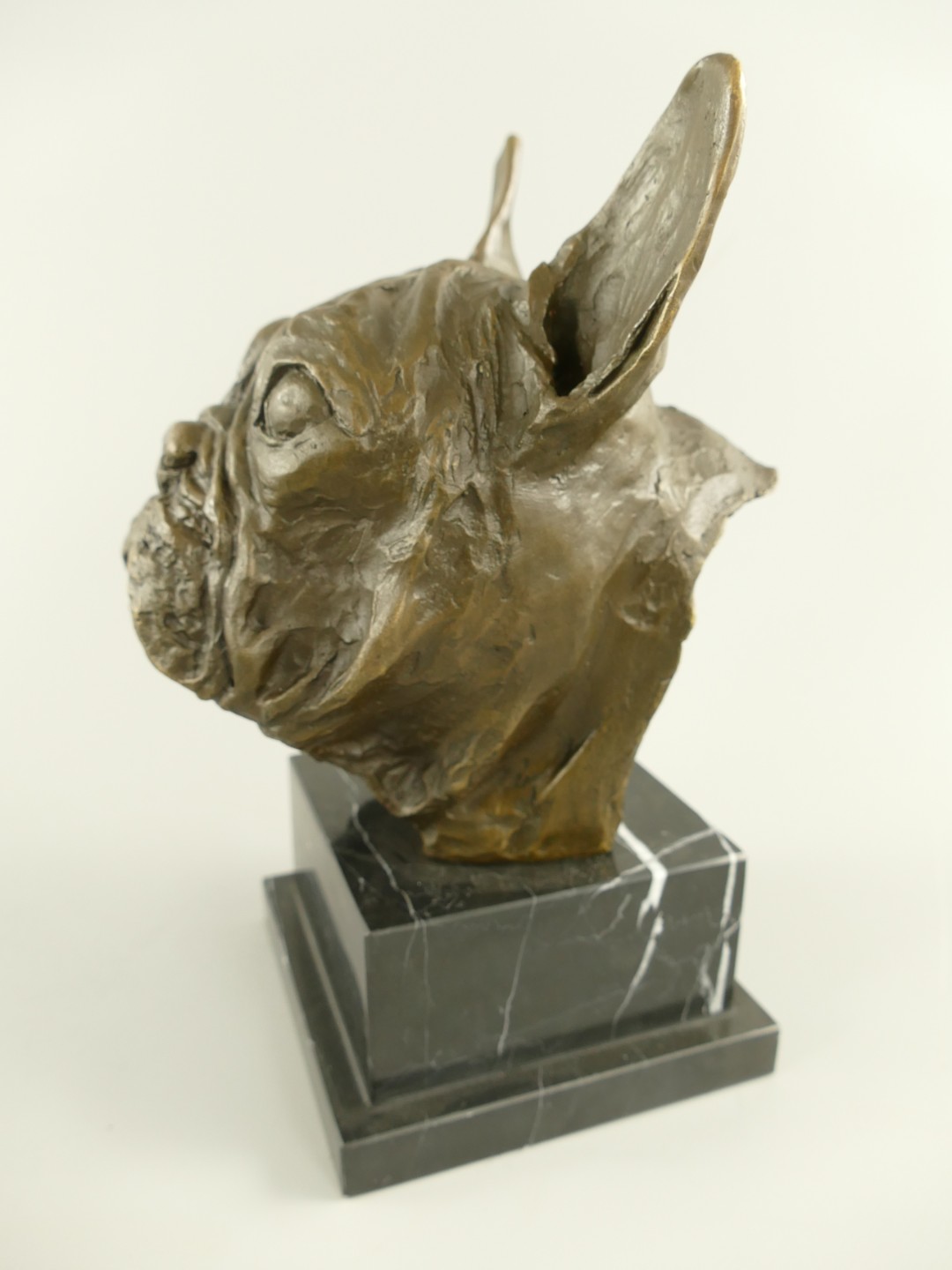 Figur Bronze Bulldogge H.26x15x15cm