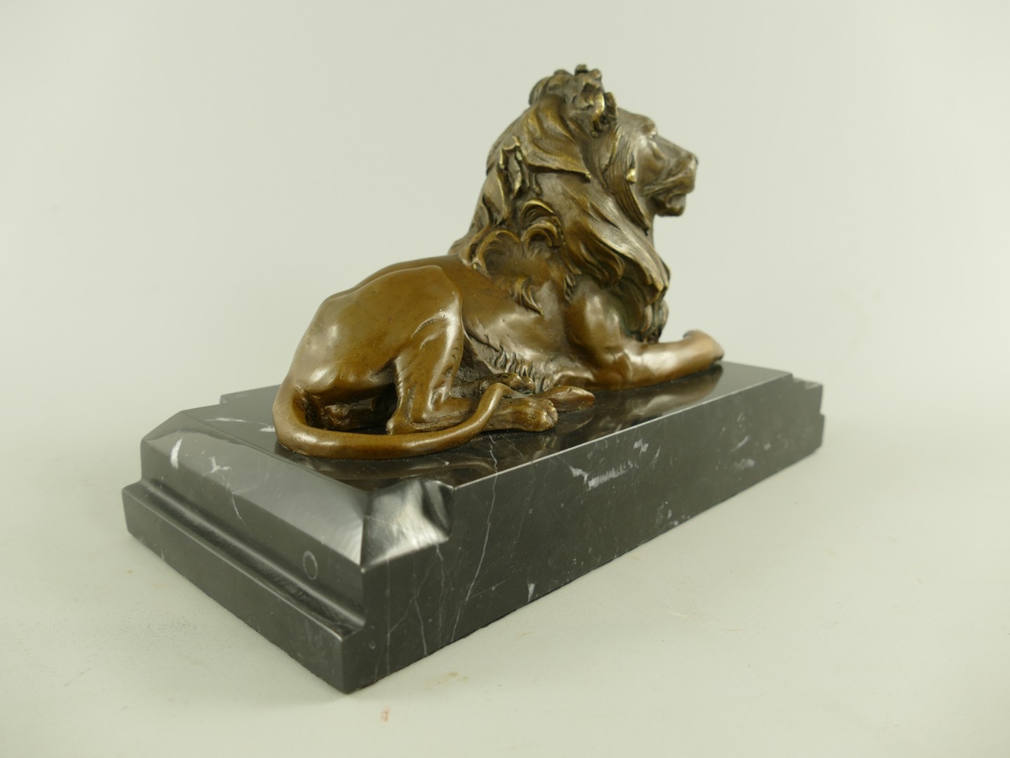 Figur Bronze Löwe L.25x15x12cm