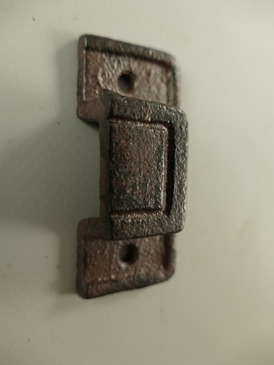 Schubriegel Eisen rustikal braun H.20x8cm