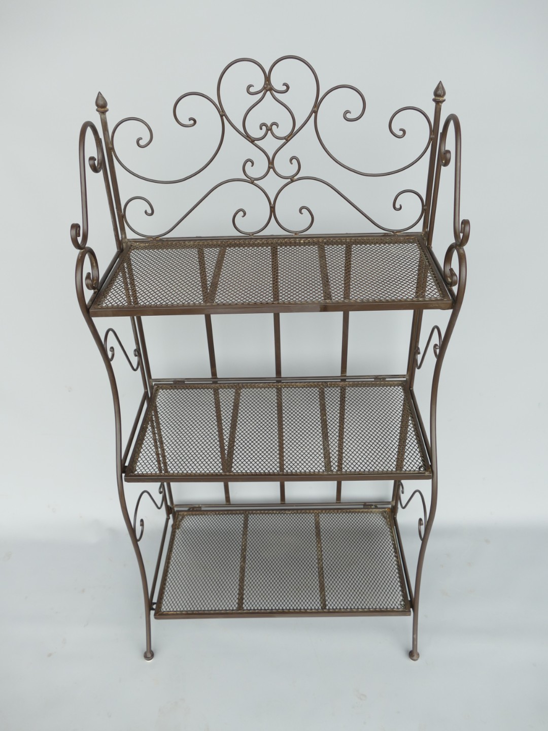 Regal Eisen rust. braun H.107x56cm