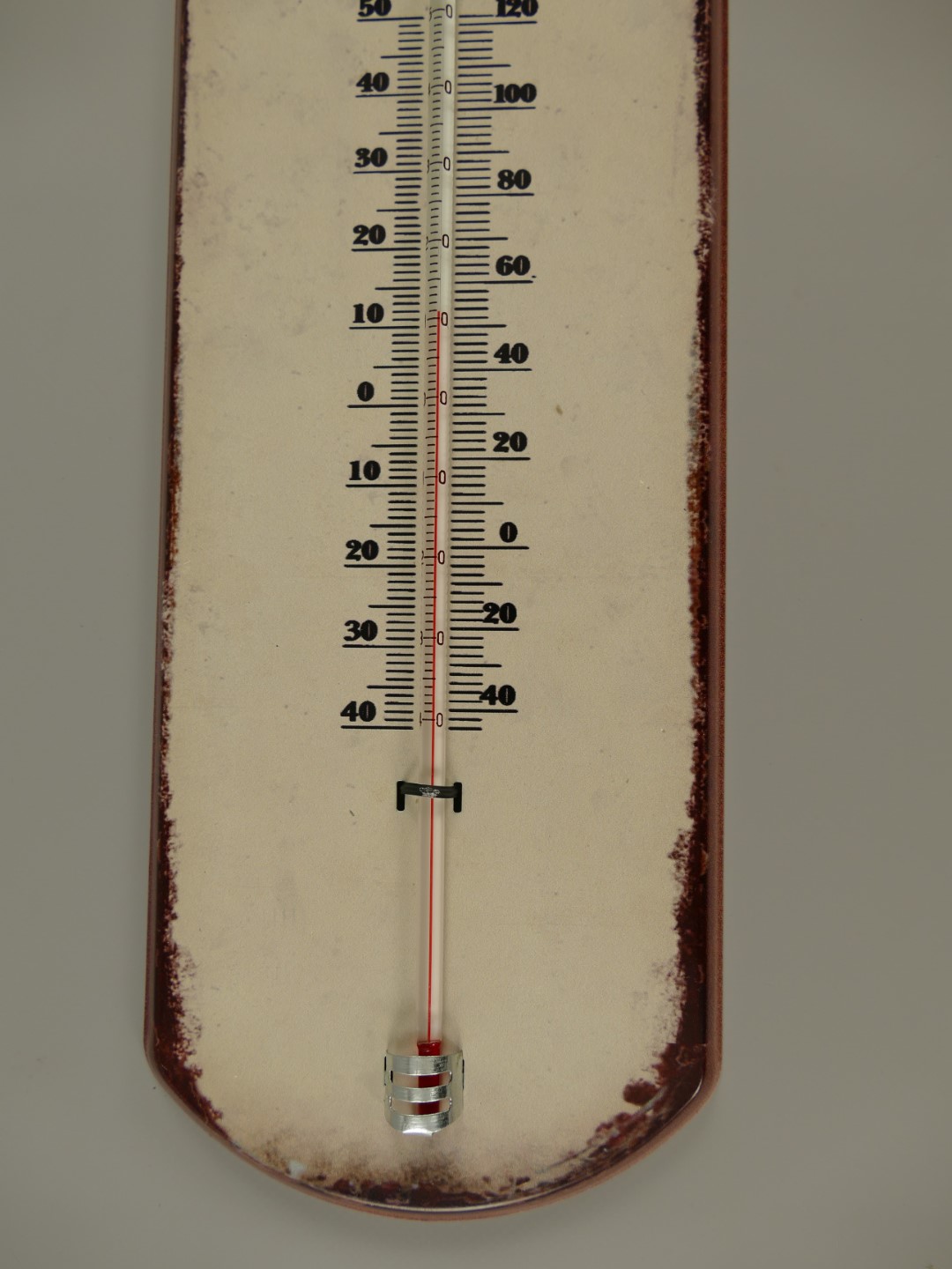 Thermometer Antik Eisen Hund H.48x13cm