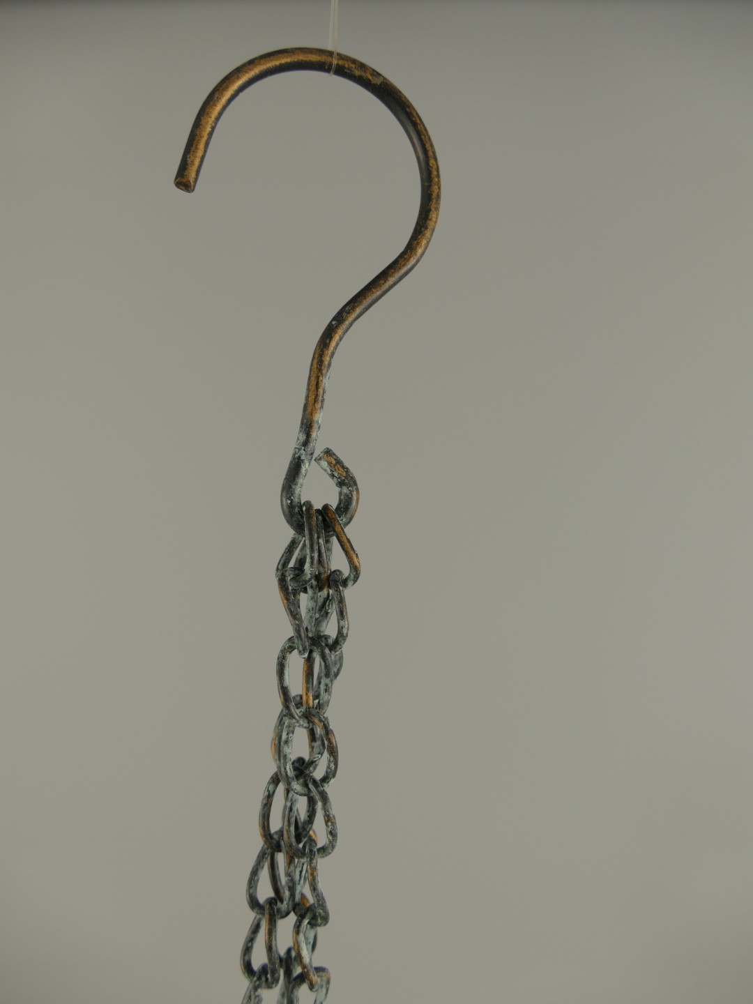 Vogeltränke/Fütterungsplatz Grau/Schwarz H.80cm