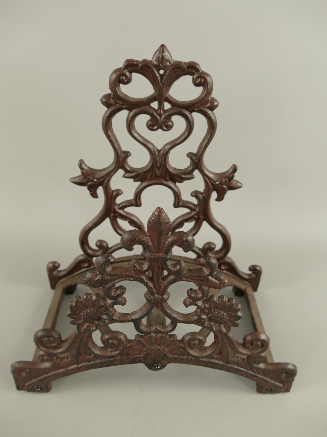 Schlauchhalter eisen rustikal braun H.31cm