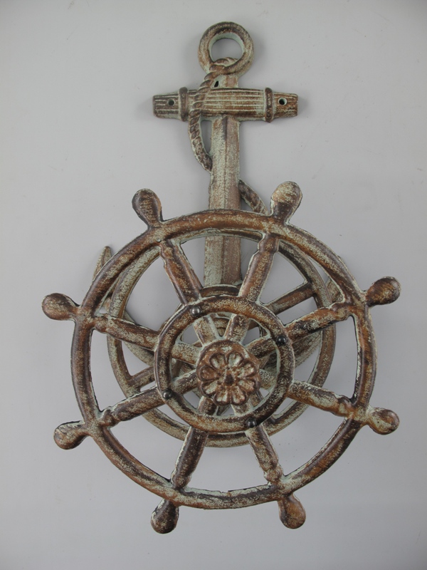 Schlauchhalter Gußeisen farbig H.50cm