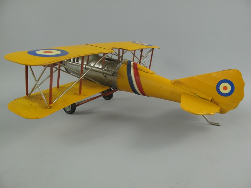 Flugzeug Antik Eisen L.39x42cm