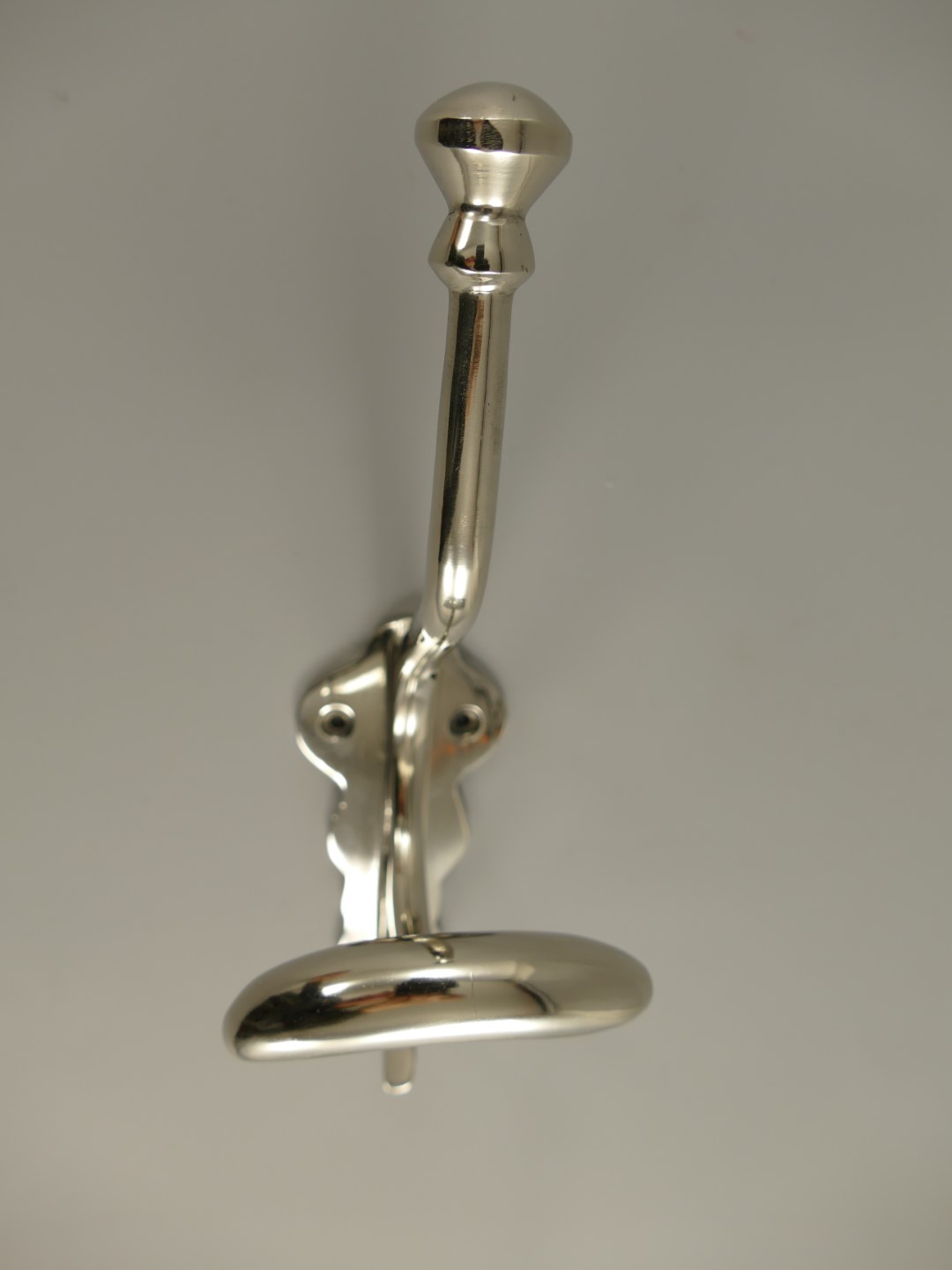 Garderobenhaken Alu/vernickelt H.23cm