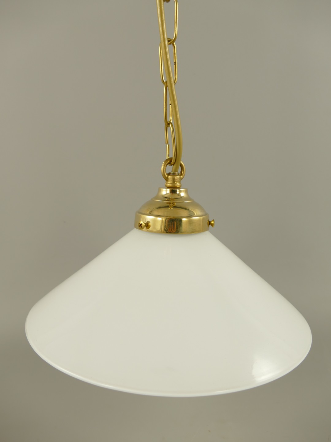 Schirm(D*25W) Lampe Messing(162.030M1) H.80cm