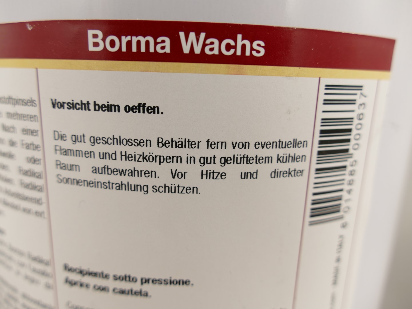 *NT Borma Hartholzabbeizer flüssig 5Kg.(4Ltr.)