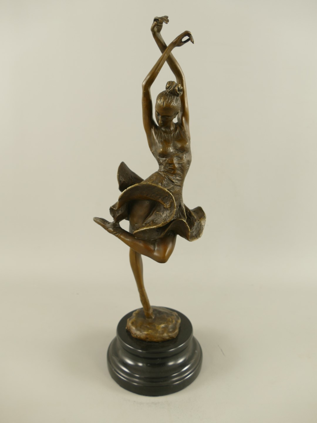 *RAUS*PREIS* Figur Bronze Tanzerin H.44x15cm