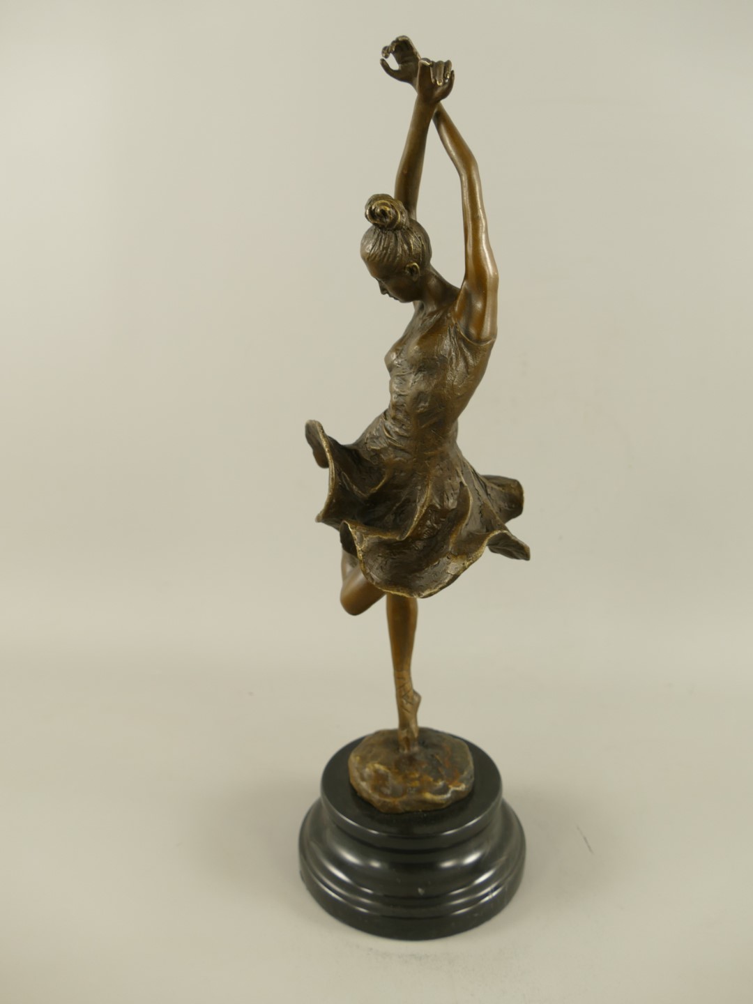 *RAUS*PREIS* Figur Bronze Tanzerin H.44x15cm