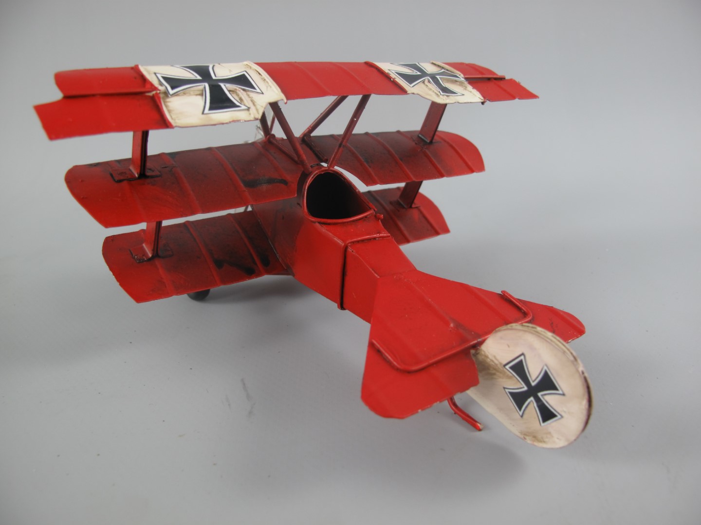 Flugzeug Antik Eisen L.16x8x16cm
