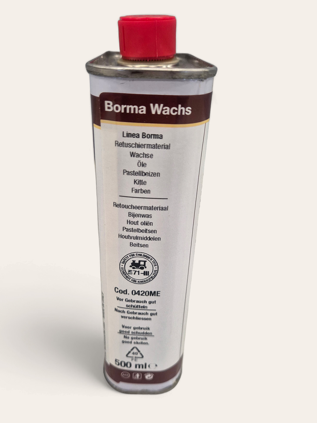 *NT Borma Restaurierungsöl 0,5ltr. Farbe Mittel!!!