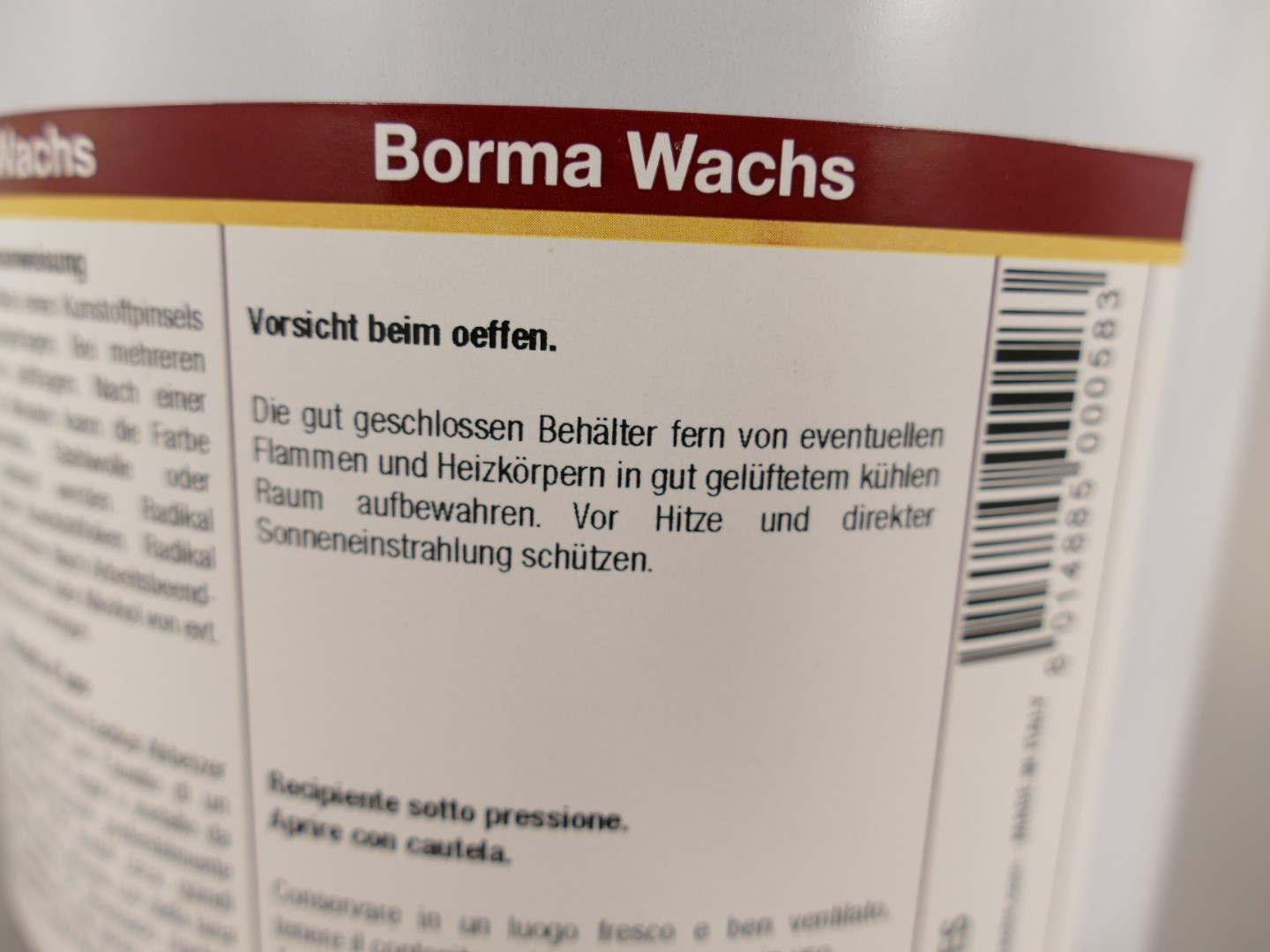 *NT Borma Holzabbeizer GEL! exsta stark 5Kg(4Ltr.)