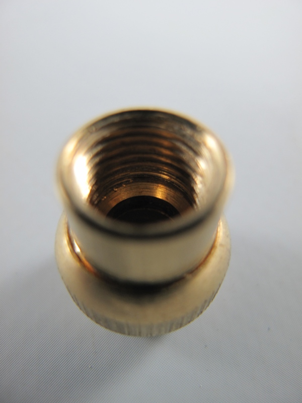 Zügentlaster Messing L.16x19mm (Kabel 2A)inw.M10x1