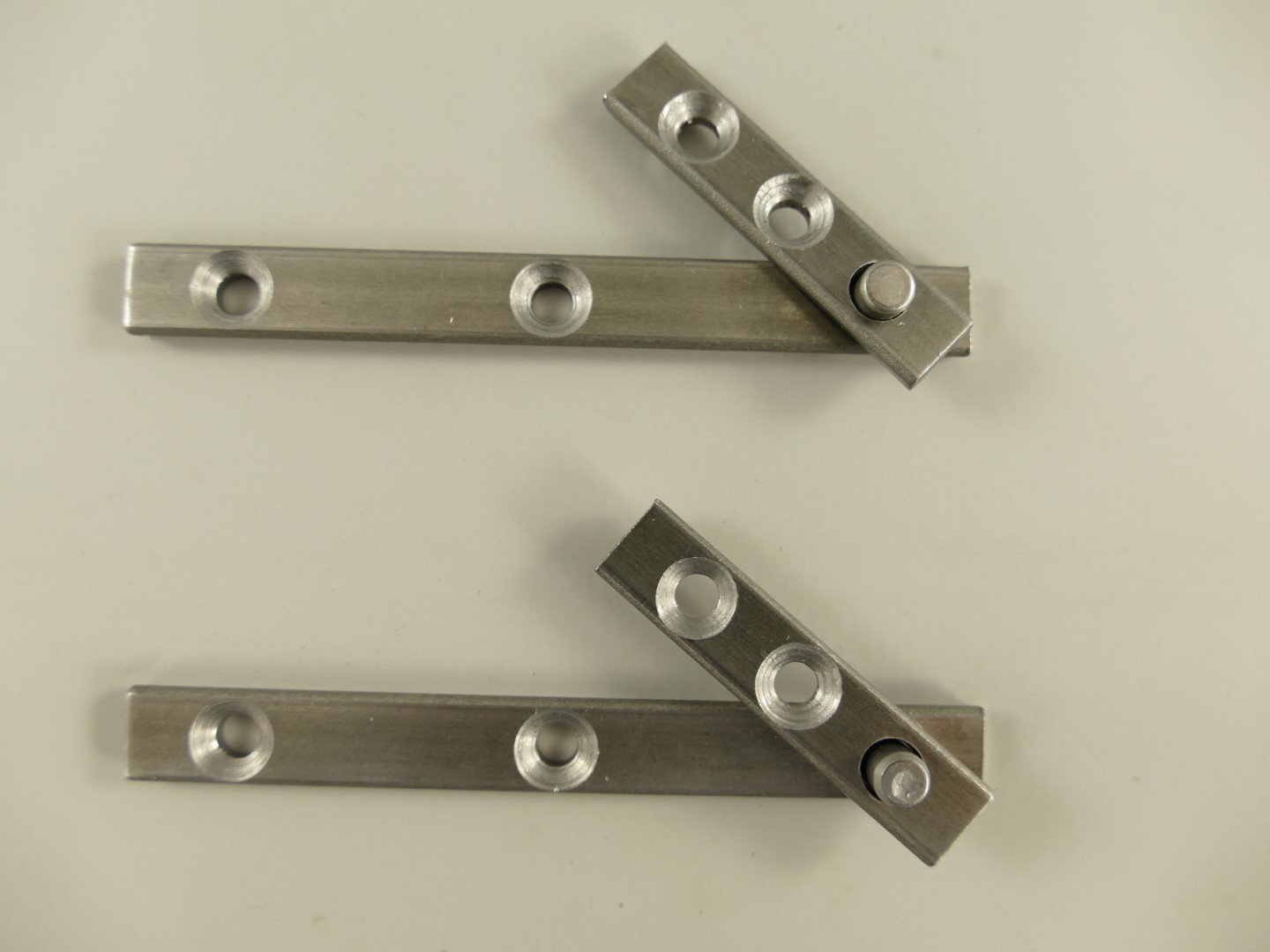 Zapfenbänder groß Eisen OBEN &amp; UNTERN L.80x10mm