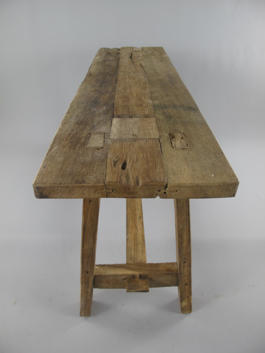 (*)*NT Holzbank TEAK L.100x25cm