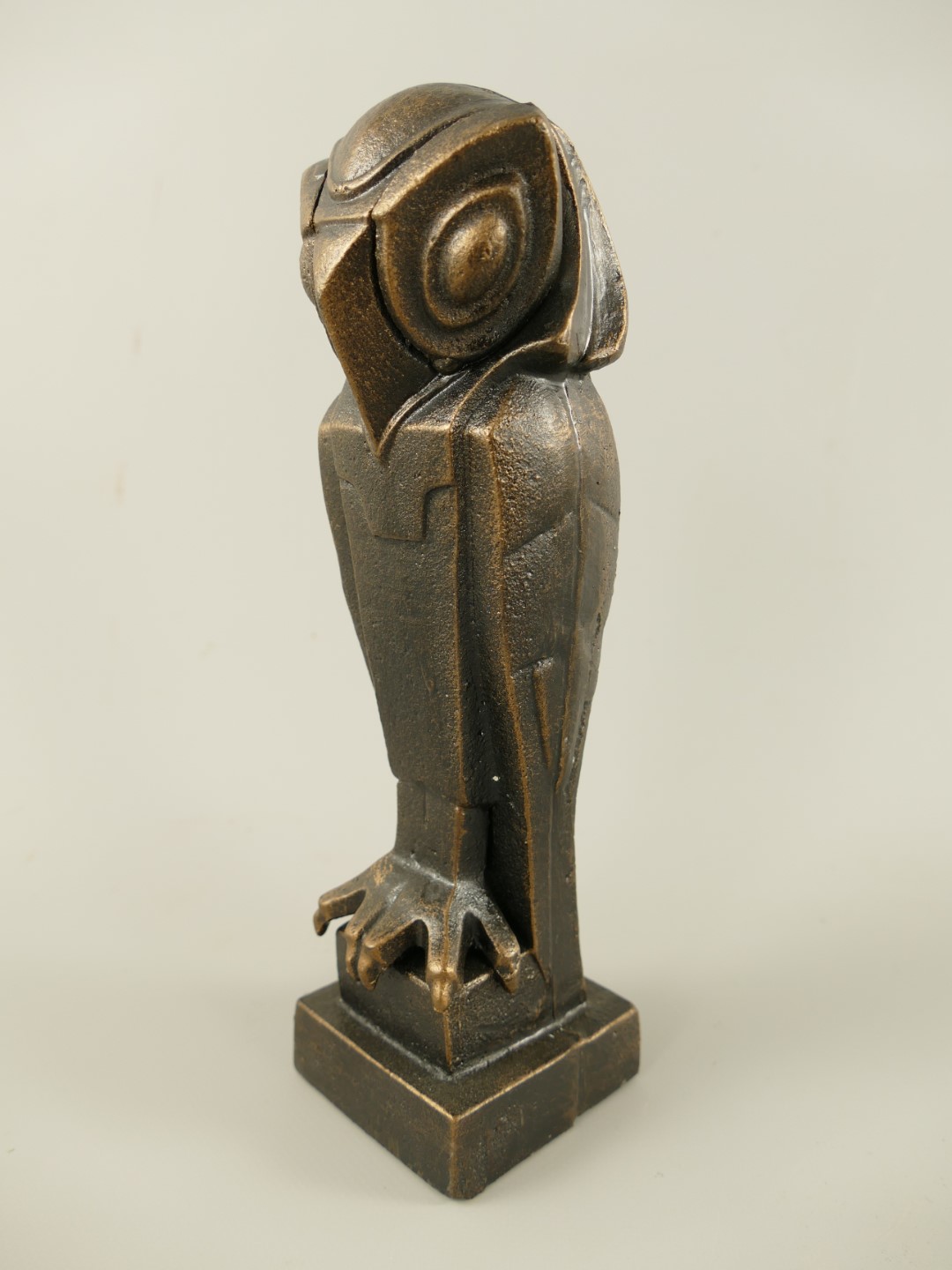 Figur Eule Eisen H.25x7cm