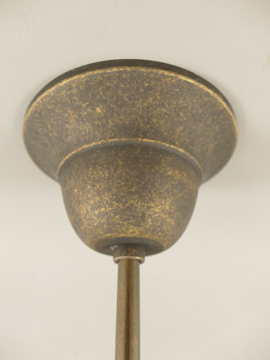 *ANG. Schirm/Lamp(E14)Ms. brün.(111.166-0B) H.30cm