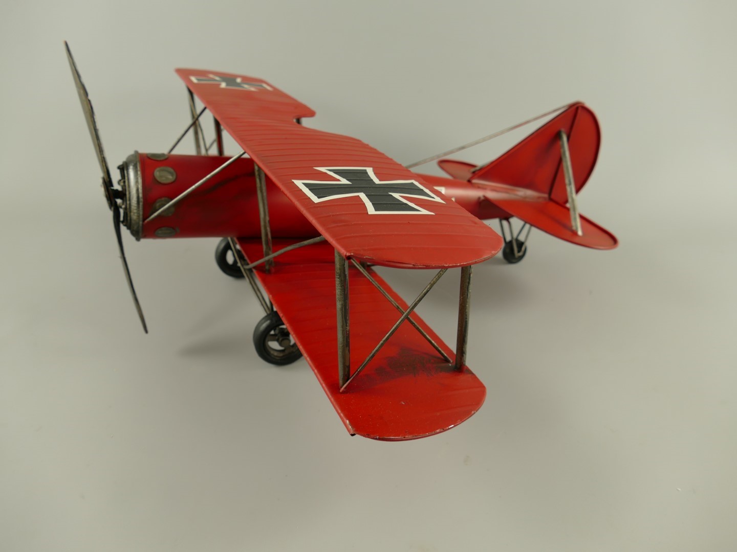 Flugzeug Antik Eisen L.55x60cm