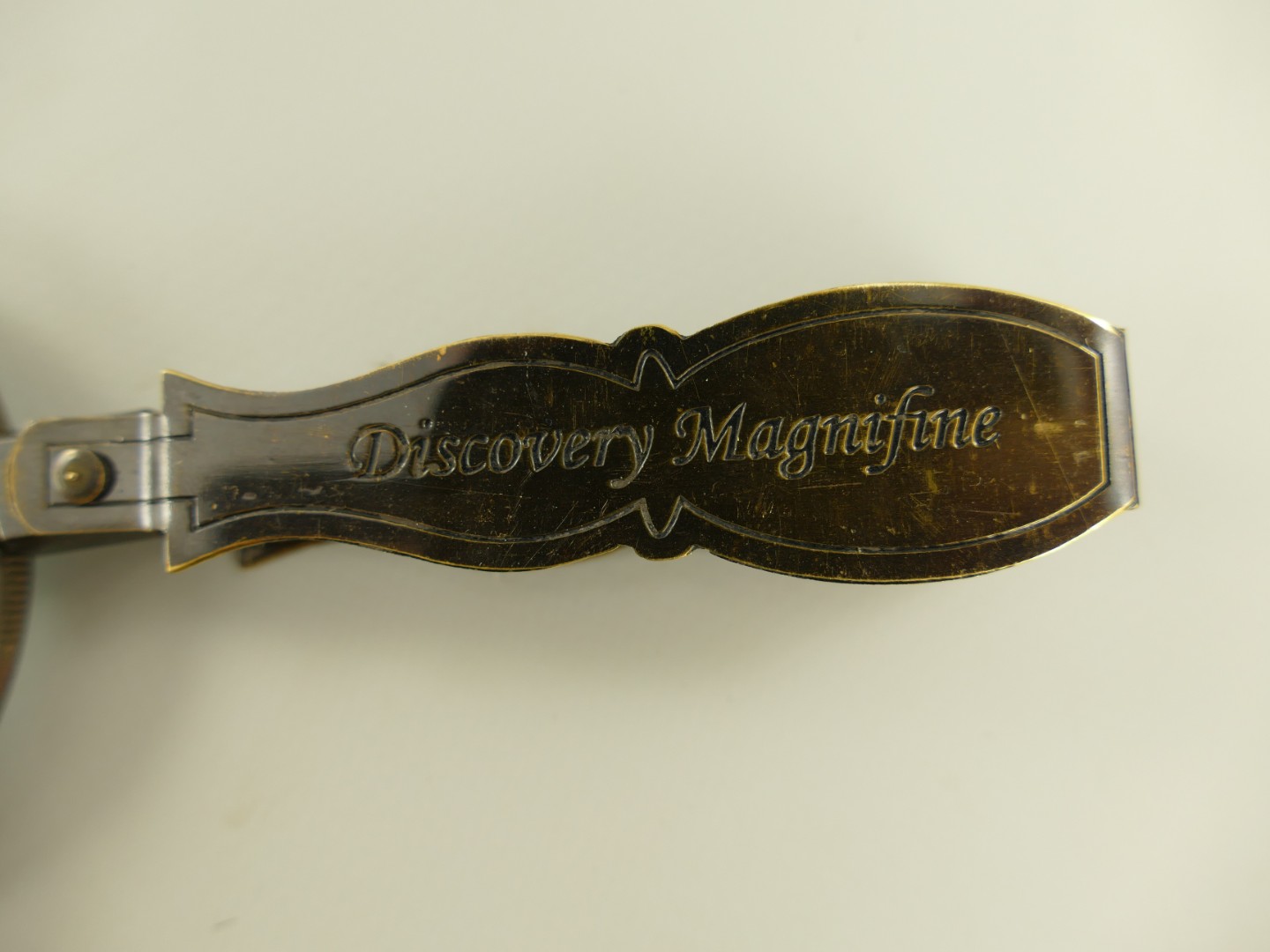 Lupe Messing brüniert griff D.7-L.16cm