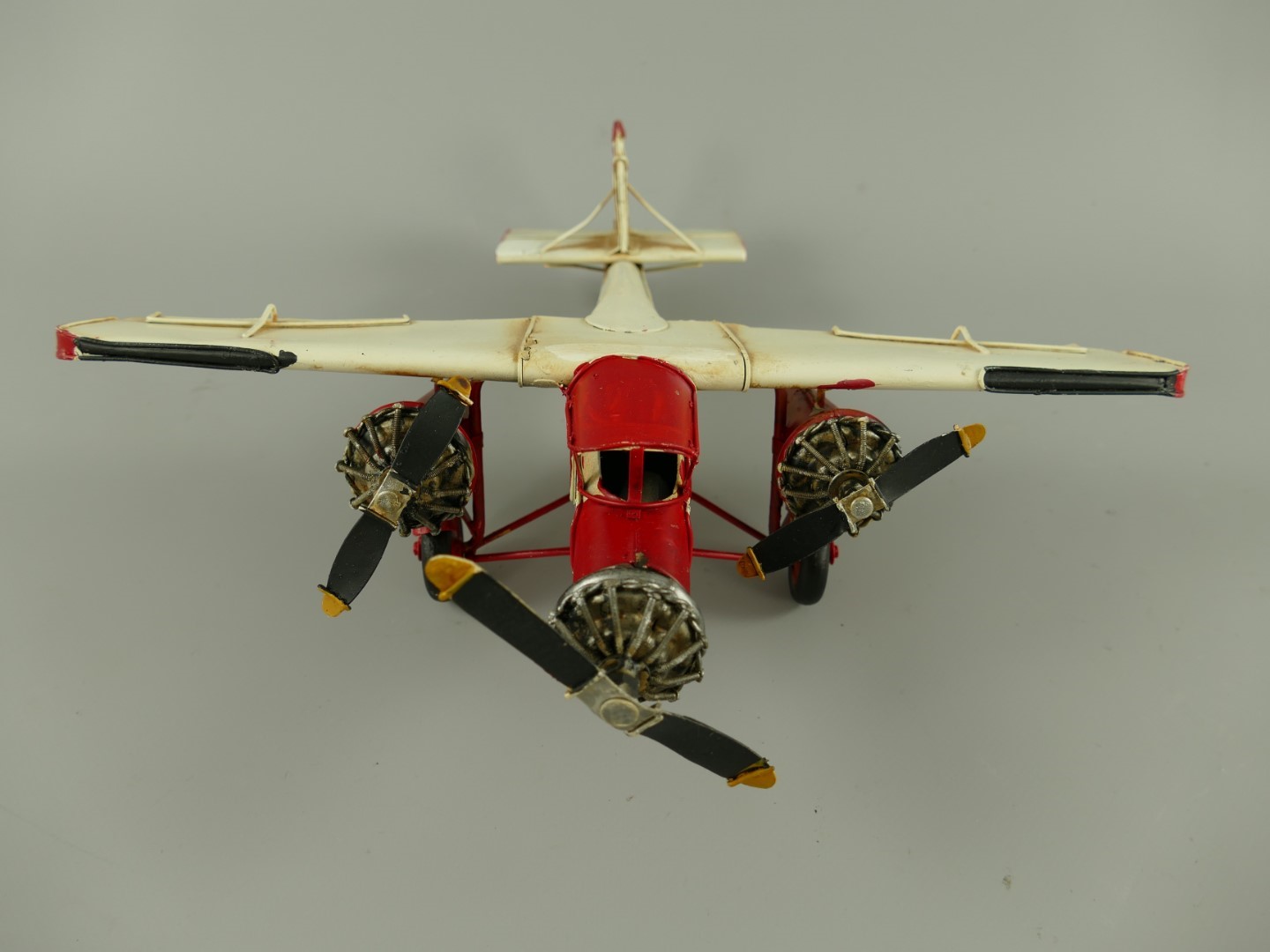 Flugzeug Antik Eisen L.32x10x33cm