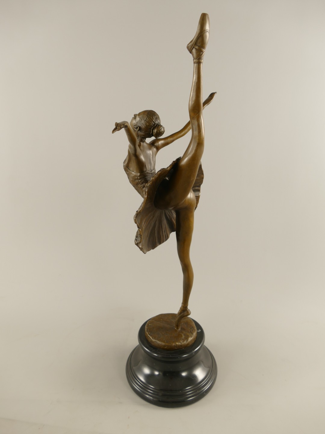 Figur Bronze Tänzerin H.67x34x20cm