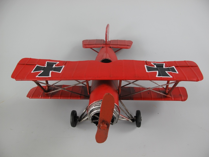Flugzeug Antik Eisen L.25x25cm