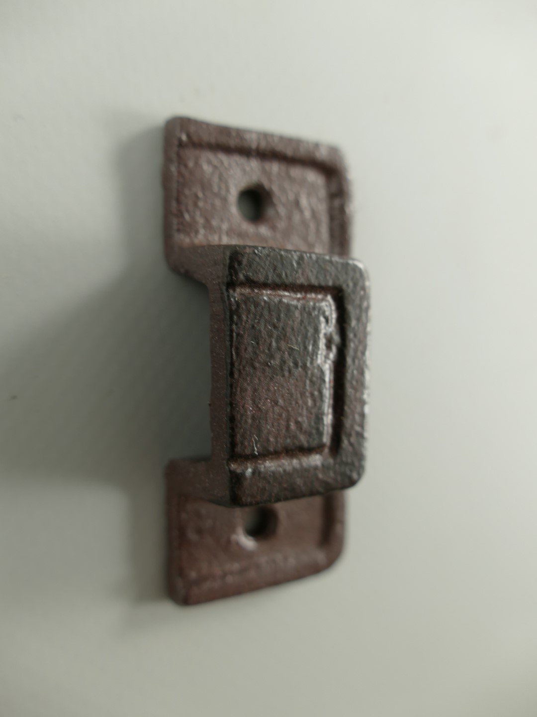 Schubriegel Eisen rustikal braun H.24x8cm