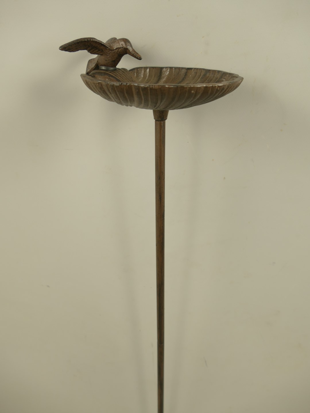 Vogeltränke eisen rustikal braun H.100x15cm
