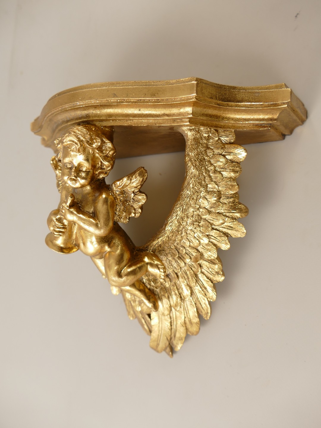 Konsol Engel Polystein GOLD farbig H.21cm