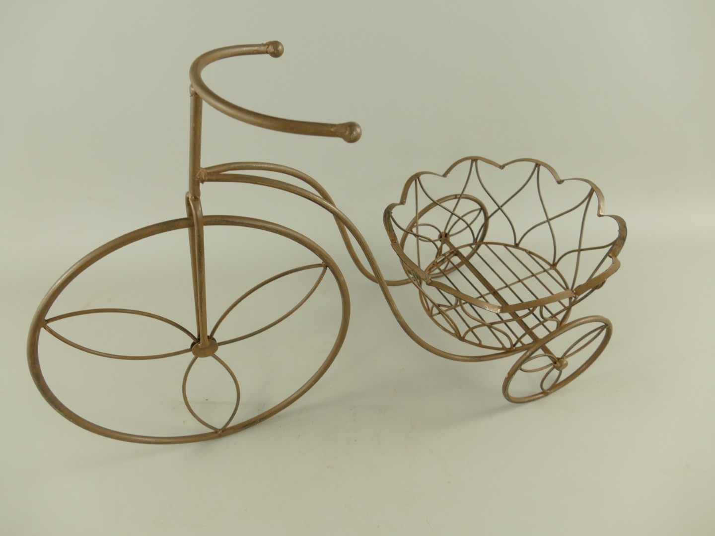 Blumen FAHRRAD rustikal braun L.62cm
