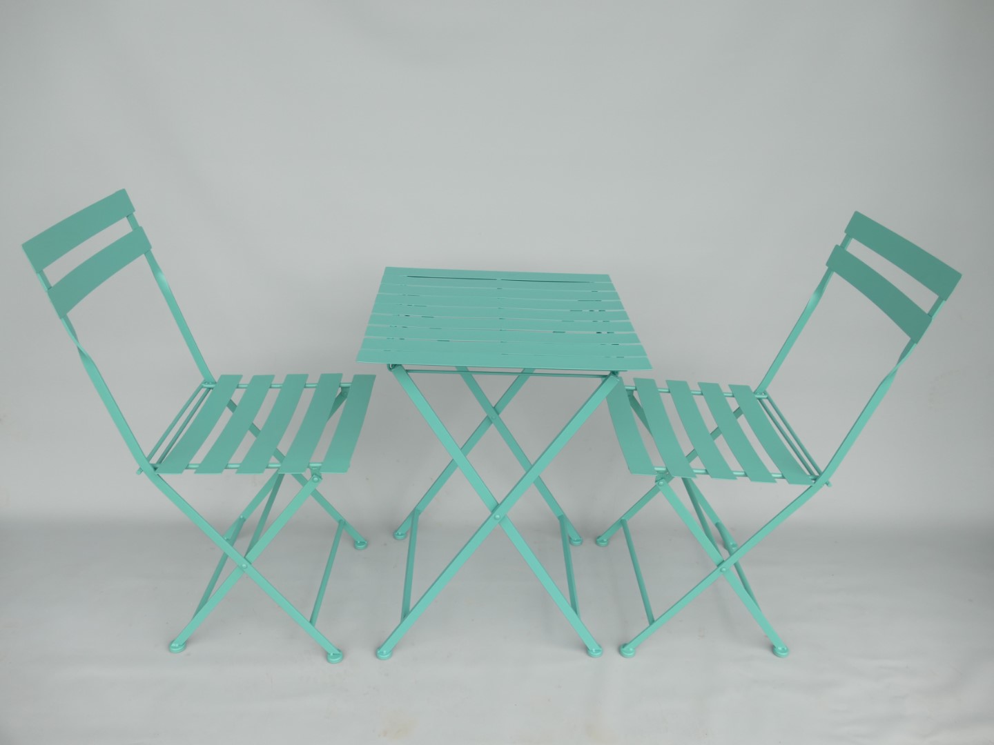 *RAUS*PREIS* Bistroset Eisen GRÜN!! 2xStuhl/Tisch