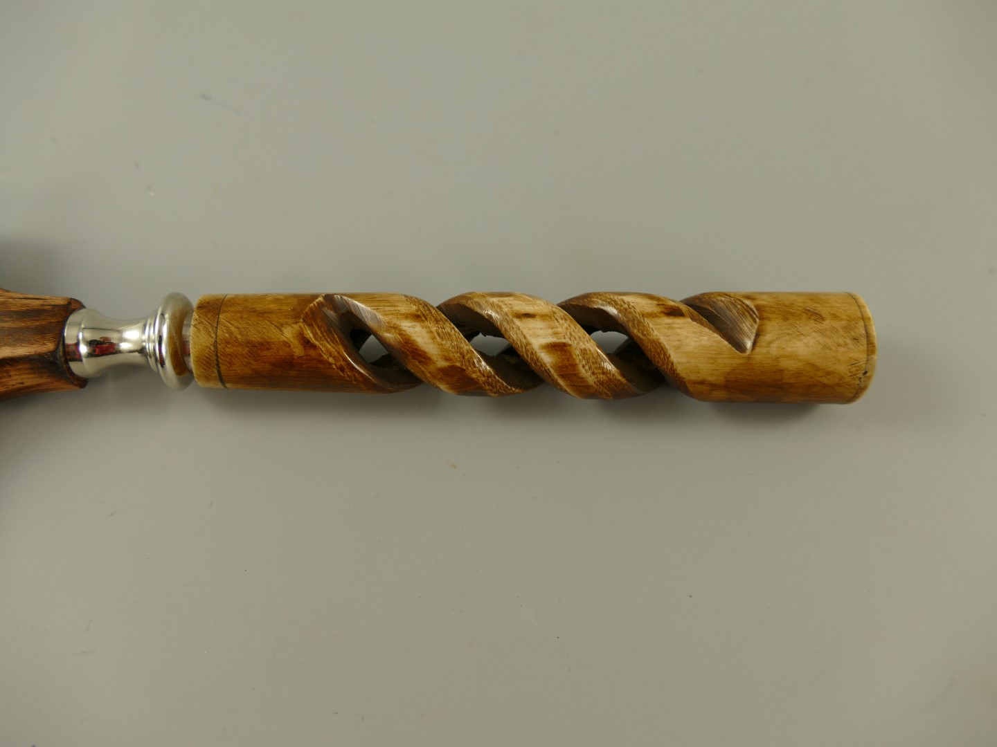 Lupe(Pinsel) vernickelt griff Bein L.32x7cm