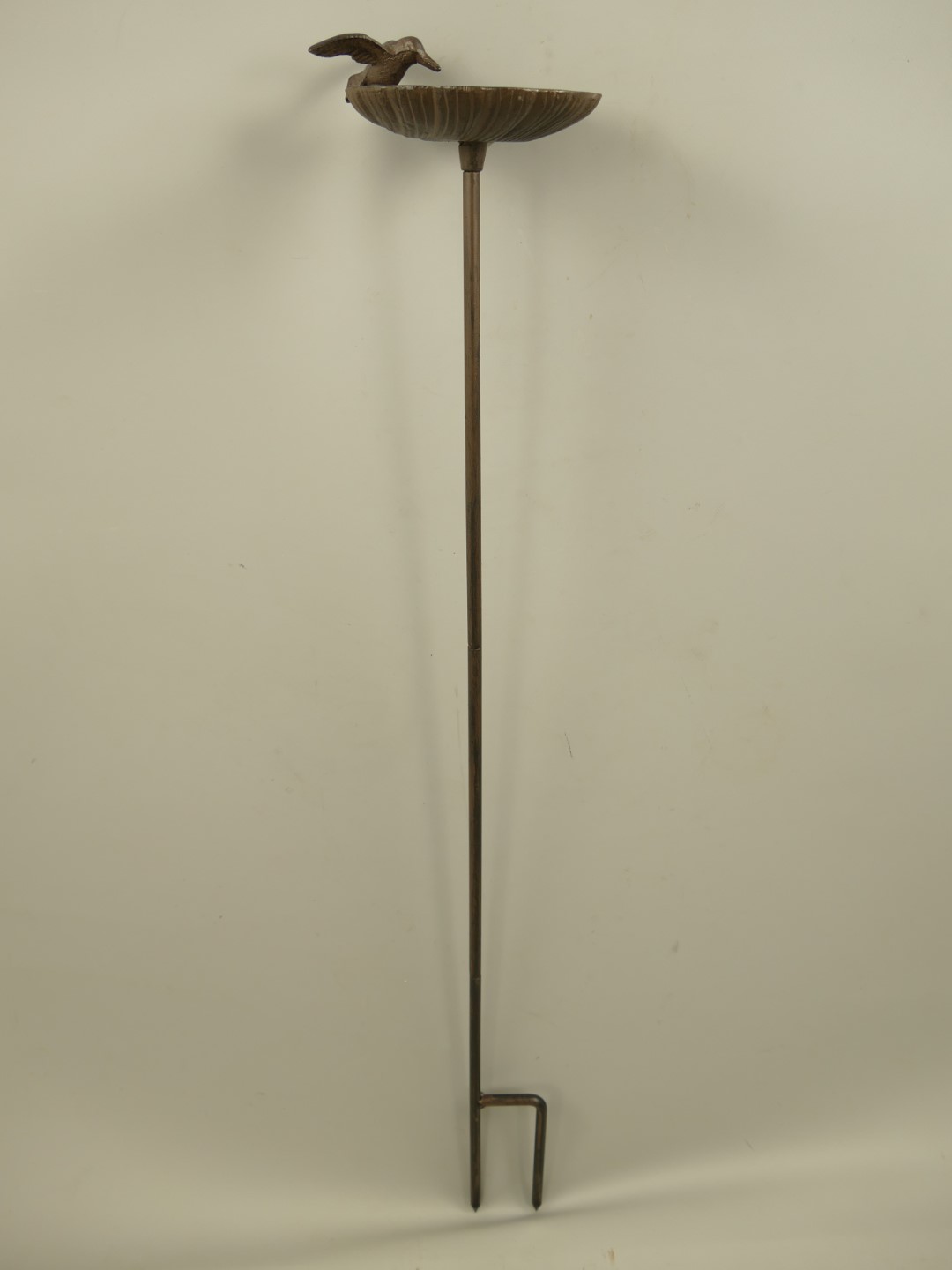 Vogeltränke eisen rustikal braun H.100x15cm