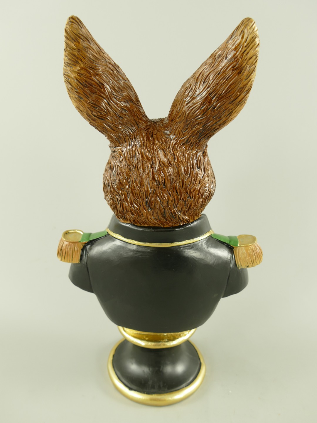 Figur Polystein Kaninchen farbig H.35x20x12cm