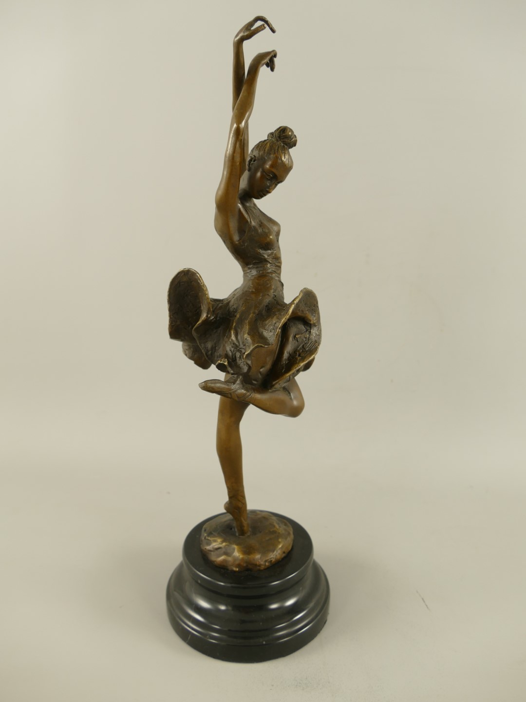 *RAUS*PREIS* Figur Bronze Tanzerin H.44x15cm