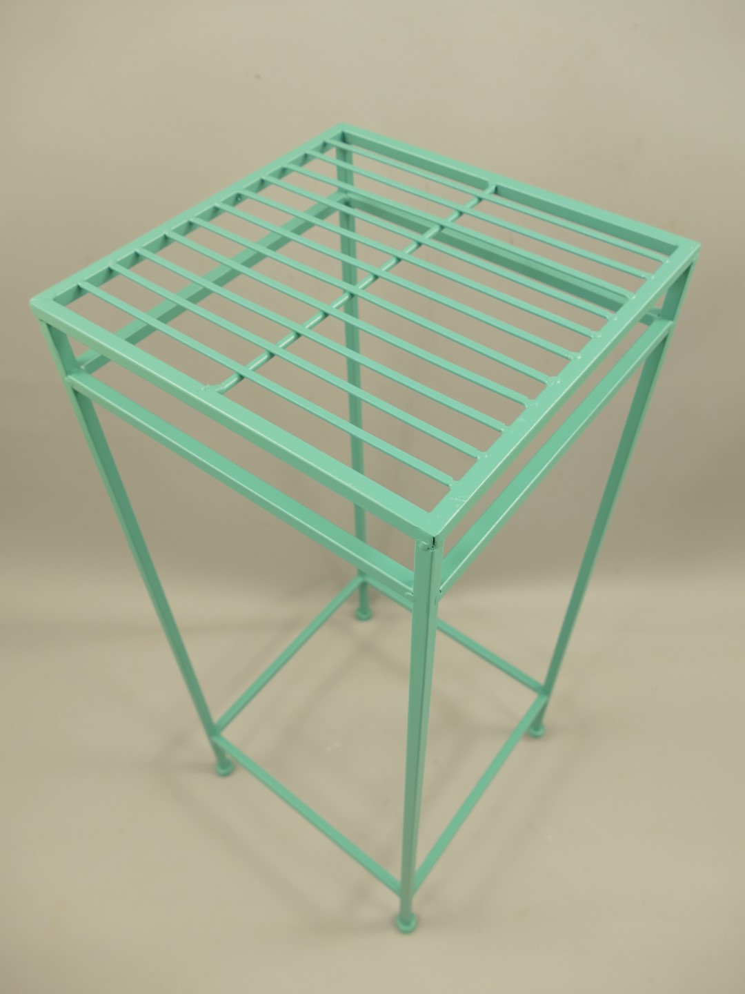 *A? Tisch Eisen rustikal grün Set/3 H.47-68cm