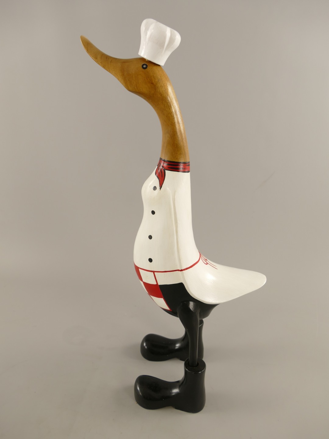 *NT TEAK Ente Küchenchef H.52cm
