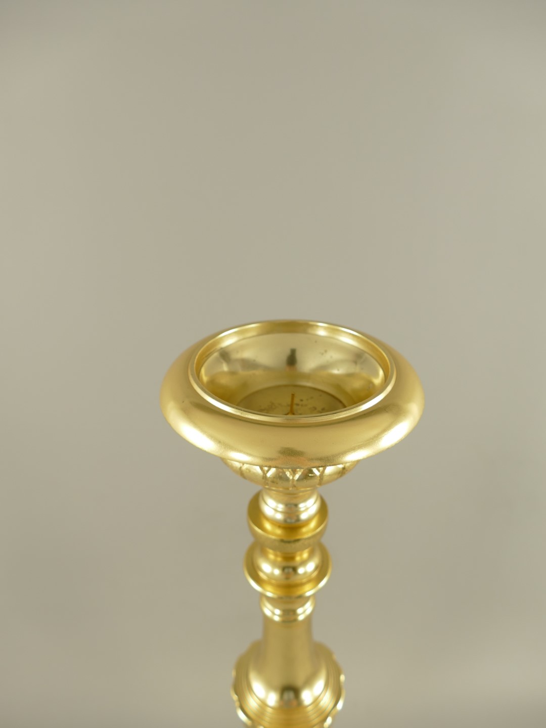 Barockleuchter ALU!! GOLD farbe H.66x19cm