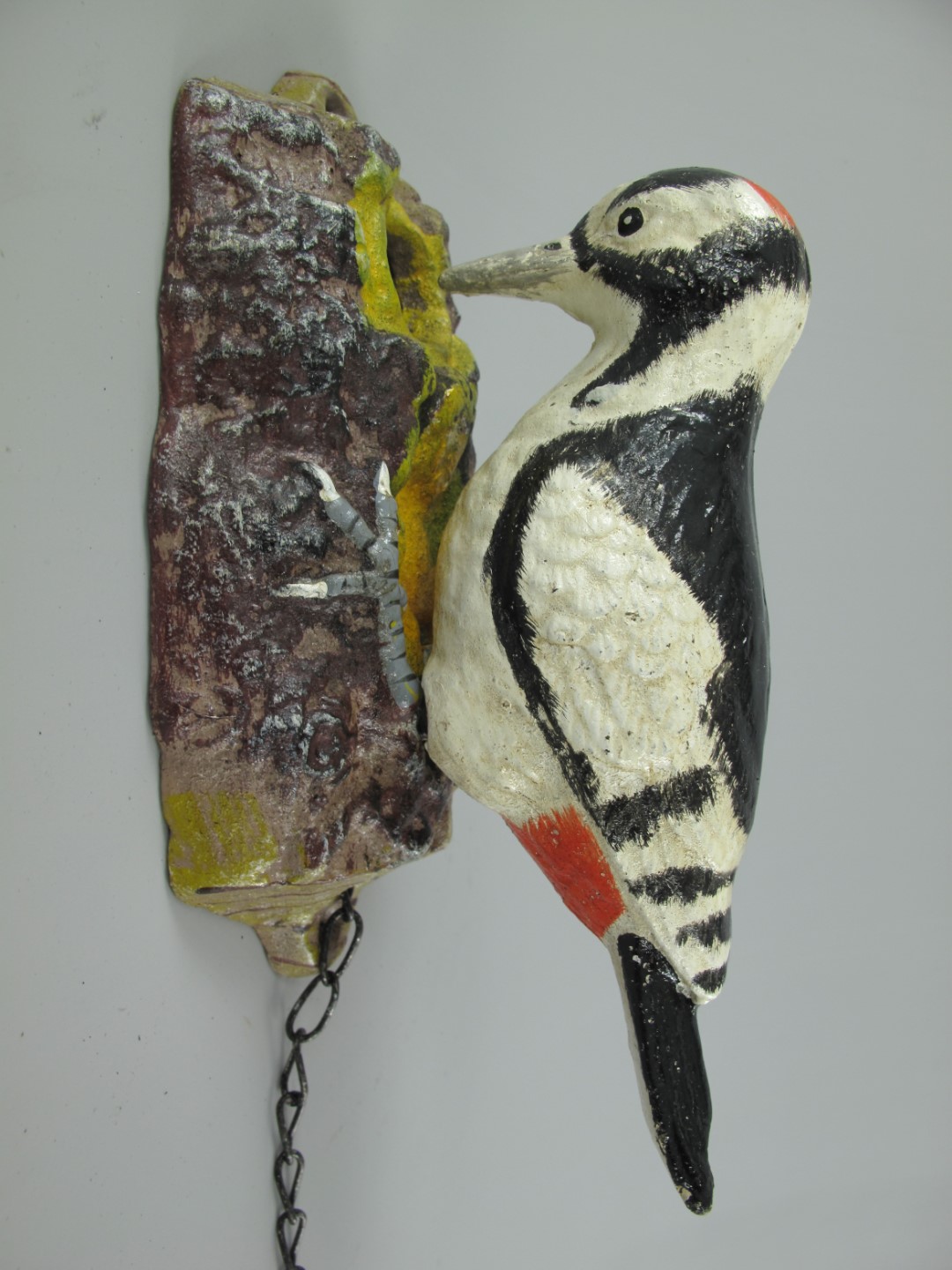Türklopfer VOGEL Eisen FARBE H.21x13cm